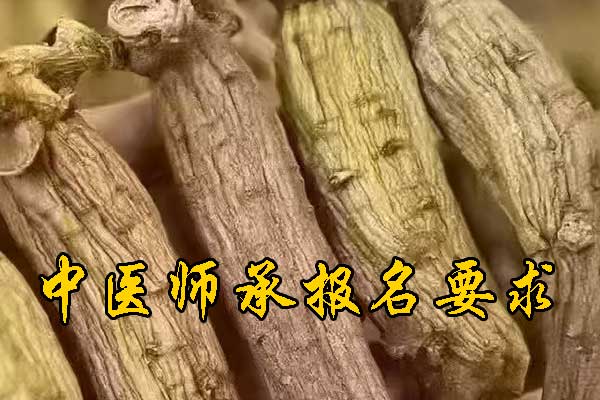 莆田中医师承报考条件和费用