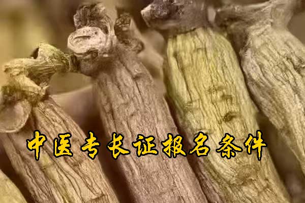 金华中医专长证报名条件及流程