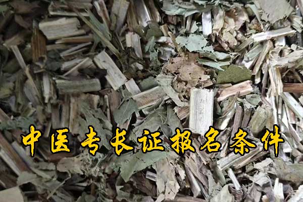 泰州中医专长证报名条件及费用