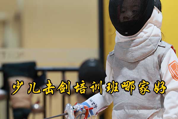 武汉少儿击剑培训班哪家好