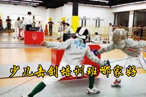 武昌少儿击剑培训班哪家好