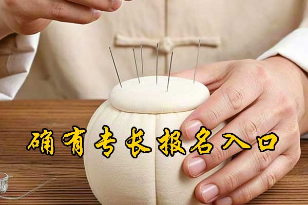 兰州确有专长报名入口及报名网址