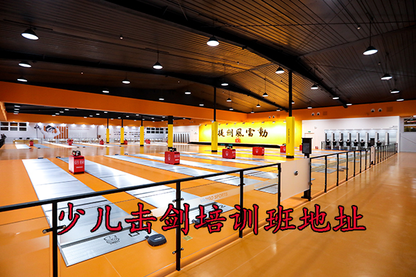 广州少儿击剑培训班地址