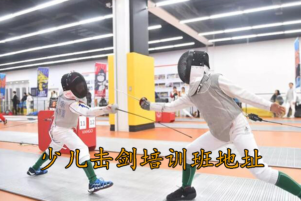 深圳少儿击剑培训班在哪里