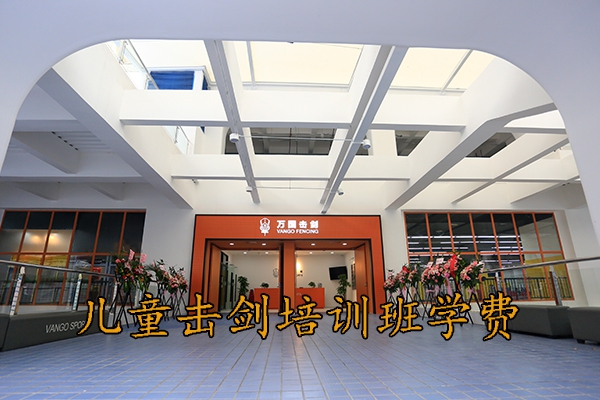 深圳儿童击剑培训班学费一般多少